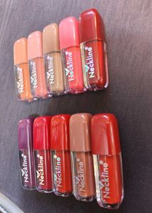 Neckline Lipsticks Nude And Dark Shades For Women