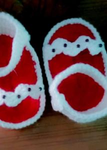 Baby Santa Slippers