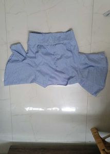 Cute Blue Eyelet Top