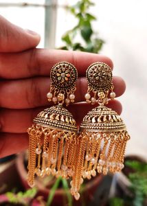 Golden Jhumka