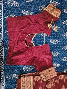 Hyderabadi Banarasi Silk Saree
