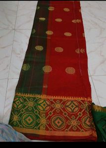 Set Of 4 Sarees Fancy With Blouses