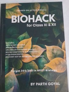 Biohack For Class 11 And 12