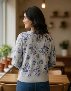 Floral Cardigan - Stylish &amp; Comfortable
