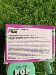 Sugar Pop Daily Wear Foundation