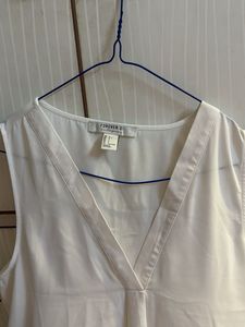 FOREVER 21 White Formal Top