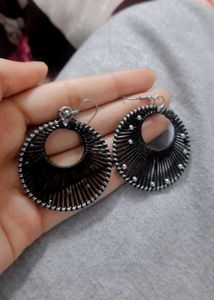 Stylish Black Earrings