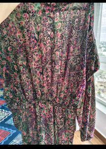 Og Zara floral glittery dress