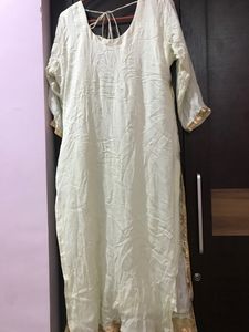 Full Zari Work Dupatta And Kurti