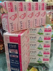 Combo Of 15 Vivel Soaps
