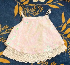 Sparkly Top &amp; Denim Set