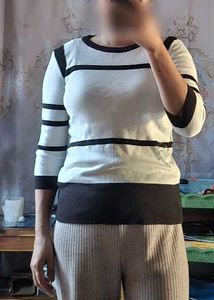 Striped Long Sleeve Top