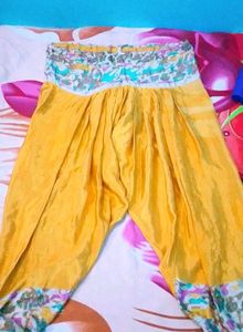 Yellow Soft Glossy Salwar