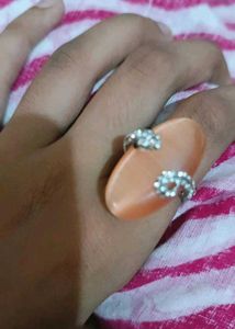 Statement Stone Snake Ring
