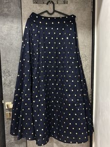 Indya Navy Blue Lehenga