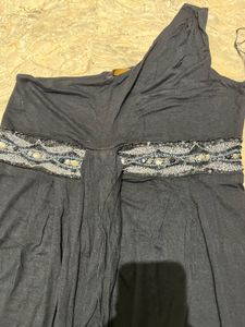 Black One Shoulder Dress