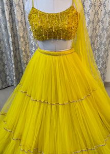 Beautiful Lehenga For Haldi