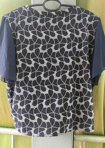 Elegant Floral Print Top