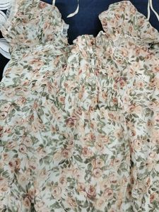 Floral Girls Frock