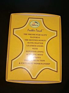 Feather Touch Leather Wallet