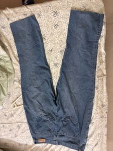 Wide Leg Denim Jeans