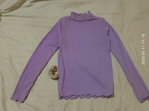 High Neck Lavender Top 💜🌼