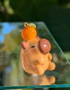 Capybara Keychains (1 Pc) 🍊