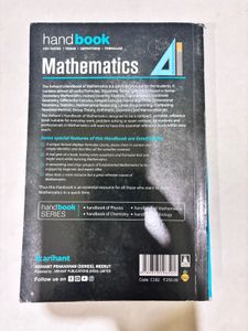 Mathematics Handbook | JEE ESSENTIAL BOOKS