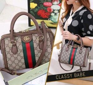 GUCCI OPHIDIA SPEEDY DUFFLE BAG WITHOUT BOX