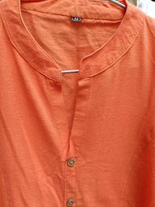 Elegant Orange Kurta