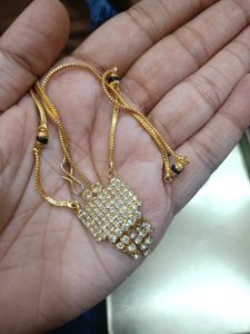 Fancy Golden Diamond Mangalsutra