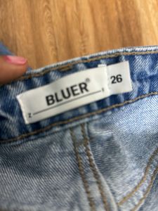 Blue Straight Fit