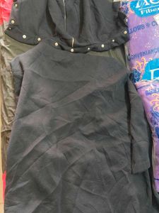 COS Navy Zip-Up Jacket