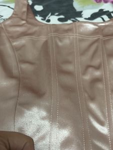 Champagne Corset With Boning