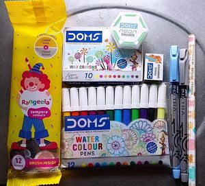 Doms & Rangeela Art Supply Bundle