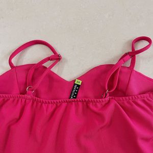 Hot Pink Corset Top
