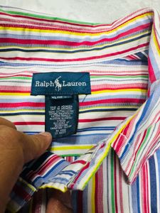 Ralph Lauren Multicolour Party Wear Shirt