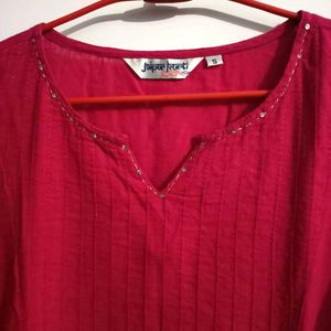 Jaipur Kurti magenta pink💕
