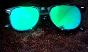 Green Lens Sunglasses