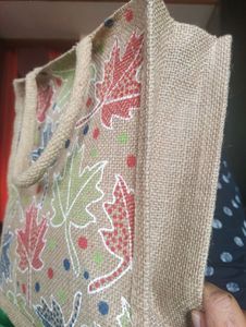Jute Bag With Zip
