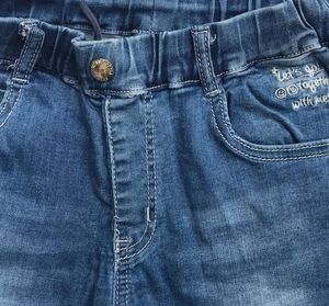Denim Cotton Shorts