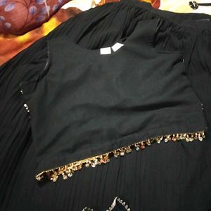 Elegant Black Lehenga Choli