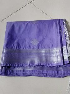 Elegant Lavender Saree