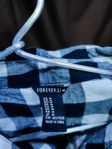 Black Plaid Sleeveless Top