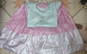 Didi White and Pink Embellished Top