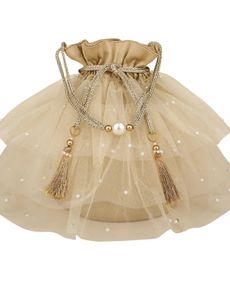 Elegant Gold Potli Bag