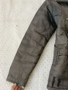 Stylish Gray Casual Jacket