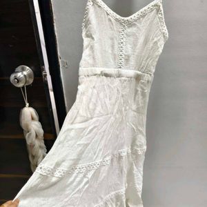 White Hot Dress Party Wear   Casual Wea