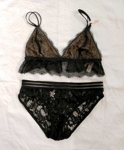 Branded Black Bikini Set.