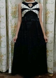 Vintage Black  Maxi Dress